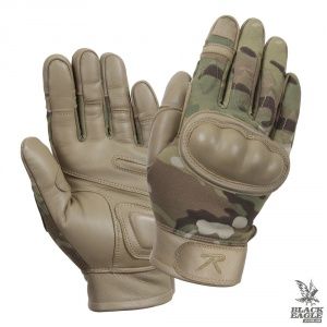 Перчатки Rothco Hard Knuckle Tactical Gloves Multicam